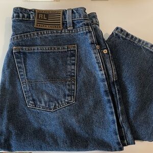 Ralph Lauren 1990s Men's Size 36x32 Jeans Denim Relaxed Hi Rise EUC